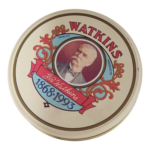J.R. Watkins Nesting Tin Container Set Almanac 125th Anniversary Heritage - Picture 15 of 15